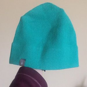 Smartwool Beanie Turquoise/Teal, 50% Merino Wool